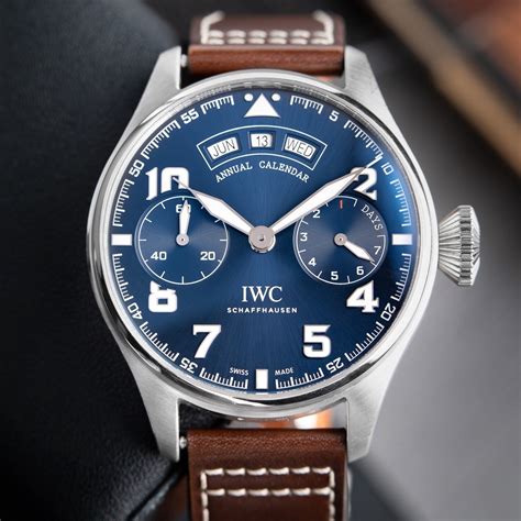 iwc big pilot annual calendar white gold|Big Pilot’s Watch Annual Calendar Edition “Le Petit .